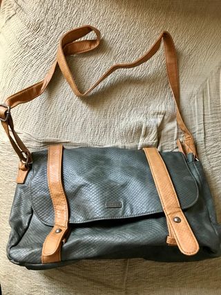 Bolso Roxy Gris y Marrón