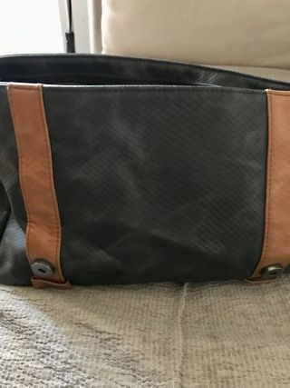 Bolso Roxy Gris y Marrón