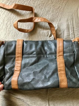 Bolso Roxy Gris y Marrón