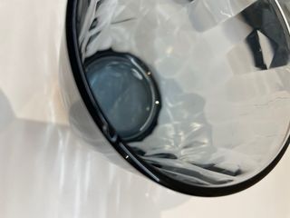 6 Vasos Italianos Diseño Diamante