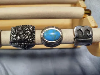 Conjunto 5 Anillos Acero Inoxidable