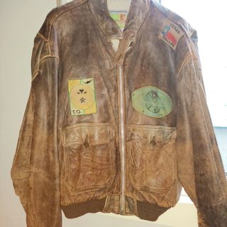 Cazadora aviador vintage