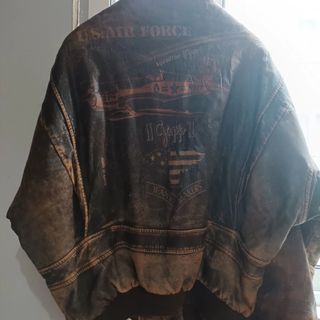 Cazadora aviador vintage