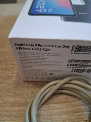 Xiaomi Redmi Note 9 Pro 128GB da riparare