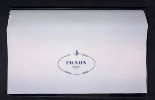 Portafoglio Verticale Prada 1MV025 Nero