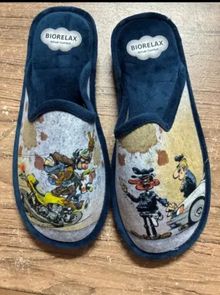 Zapatillas Biorelax Casa Dibujos Animados