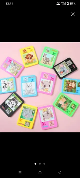 10 Puzzles Infantiles Animales