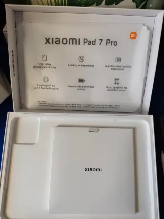 Xiaomi Pad 7 Pro Cristal Mate 512GB Gris