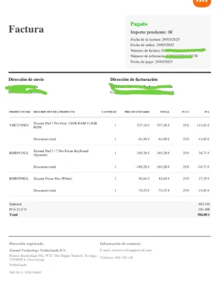 Xiaomi Pad 7 Pro Cristal Mate 512GB Gris