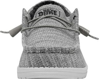 Mocasines HEYDUDE Wally Stretch Mix Hombre Gris