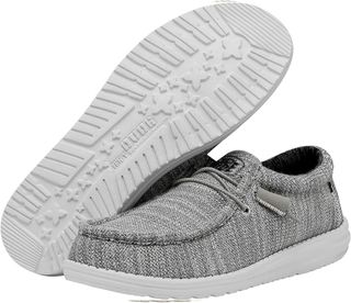 Mocasines HEYDUDE Wally Stretch Mix Hombre Gris