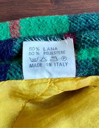 Camicia El Charro in flanella a quadri vintage XL