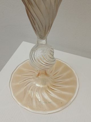 Caraffa vintage vetro soffiato