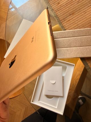 iPad Mini 4 Dorado Nuevo + Funda a estrenar