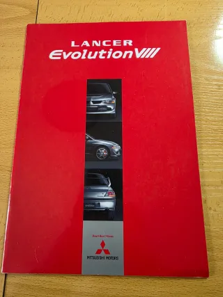 Catálogo Mitsubishi Lancer Evolution VIII
