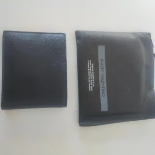 Portafoglio uomo Mario Valentino nero pelle