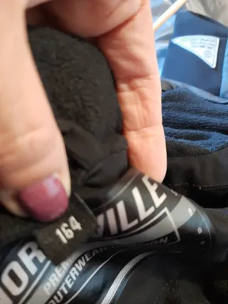 Giacca ragazzo nera con cappuccio