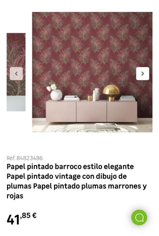 Papel pintado. 1 rollo sin abrir