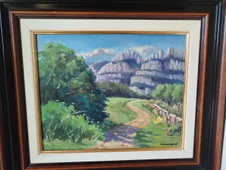 Mampel - Cuadro Pintura al Óleo MAMPEL Original 60