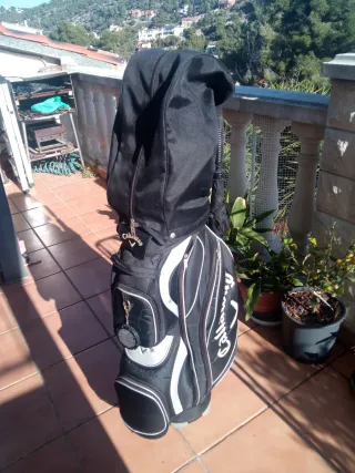 Bolsa de golf con 14 palos