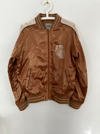 Chaqueta Bomber WESC Satén Corazón
