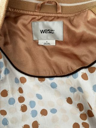 Chaqueta Bomber WESC Satén Corazón