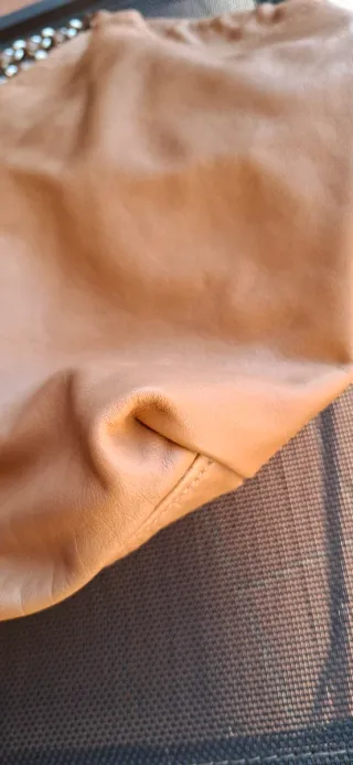 Borsa Prada cammello pelle catena