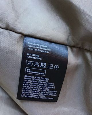 Chaqueta H&M con capucha