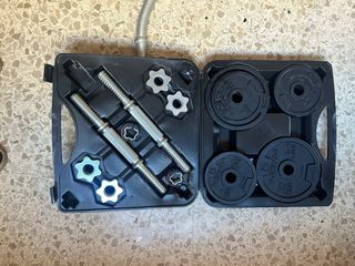 Kit Pesas 20kg (44lb) Decathlon