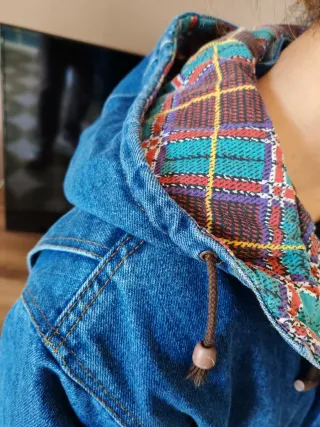 Parka Vintage Denim Taglia M