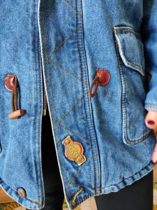 Parka Vintage Denim Taglia M