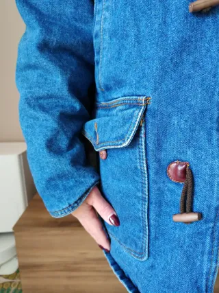 Parka Vintage Denim Taglia M