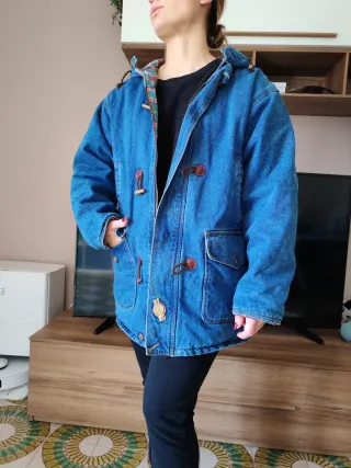 Parka Vintage Denim Taglia M