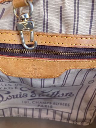 Bolso Louis Vuitton Neverfull Marrón