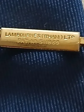 3 fermacravatta vintage anni '50