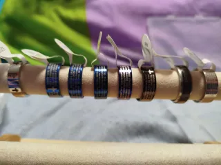 Anillos Padre Nuestro Acero Inoxidable