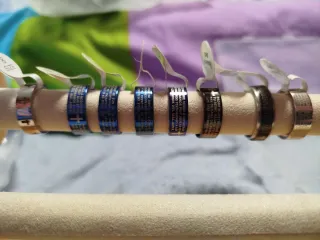 Anillos Padre Nuestro Acero Inoxidable