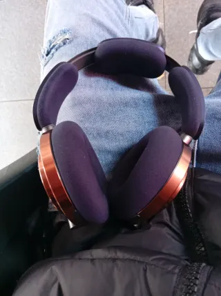 Cuffie Dyson Bluetooth Oro Viola