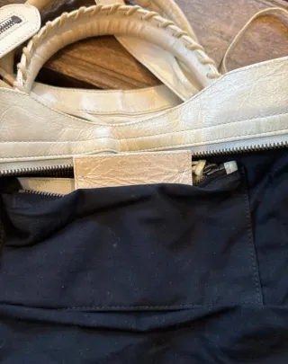 Borsa Balenciaga City Bianca