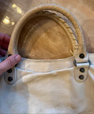 Borsa Balenciaga City Bianca