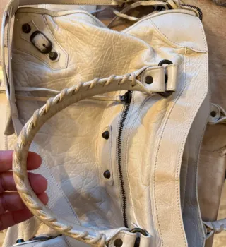 Borsa Balenciaga City Bianca