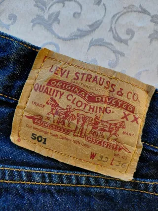 Jeans Levi's 501 vintage Blu