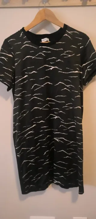 Vestido corto estampado