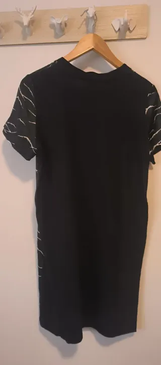 Vestido corto estampado