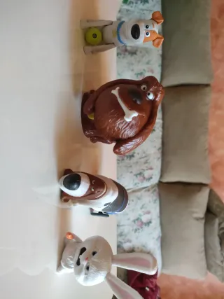 Set 4 personaggi PETS Animali McDonald's