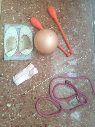 Lote Gimnasia Rítmica en Rosa