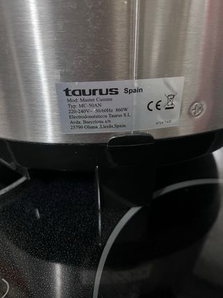 Robot de Cocina Taurus Master Cuisine