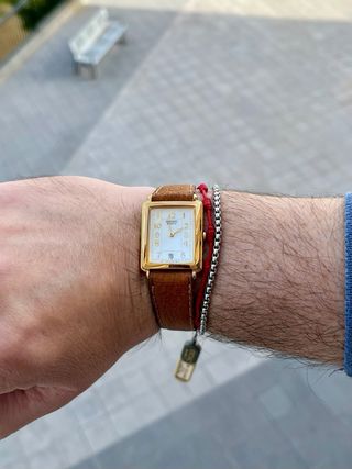 Reloj Seiko Tank Vintage Gold NOS *Año 1994*