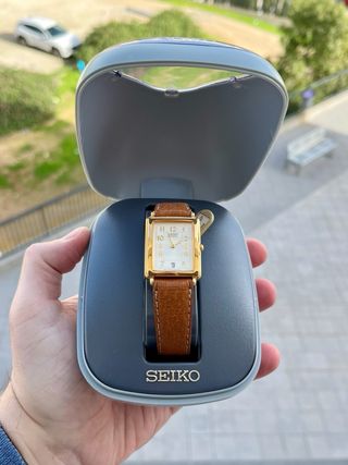Reloj Seiko Tank Vintage Gold NOS *Año 1994*