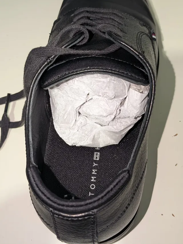 Zapatos Tommy Hilfiger Negros Talla 40